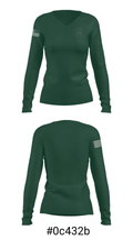 Marshfield High School Ice Hockey 65415198 Women's Long Sleeve V-neck Shirt - 20