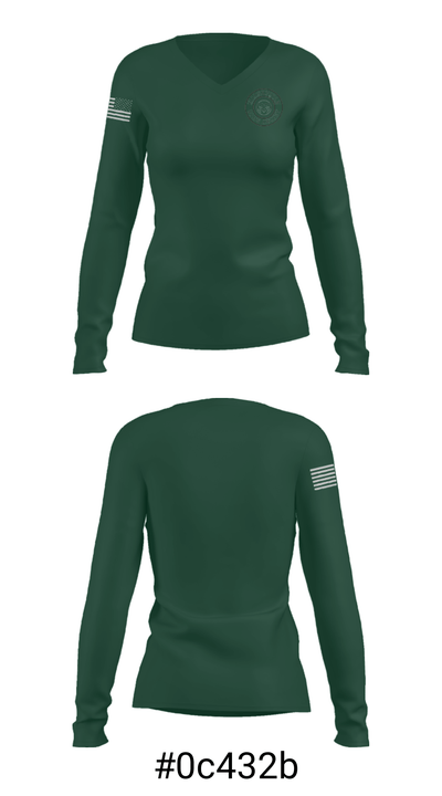 Marshfield High School Ice Hockey 65415198 Women's Long Sleeve V-neck Shirt - 20