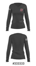 Dover Area High School Wrestling 59527124 Women's Long Sleeve V-neck Shirt - 13
