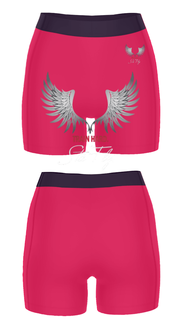 Women's Compression Shorts, DK Fitness Consulting, , Teamtime, Team time, sublimation, custom sports apparel, team uniforms, spirit wear, spiritwear, sports uniforms, custom shirts, team store, custom team store, fundraiser sports, apparel fundraiser