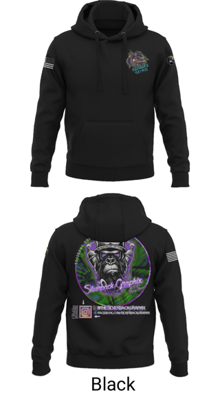 Hoodie, Silverback Graphix, , Teamtime, Team time, sublimation, custom sports apparel, team uniforms, spirit wear, spiritwear, sports uniforms, custom shirts, team store, custom team store, fundraiser sports, apparel fundraiser