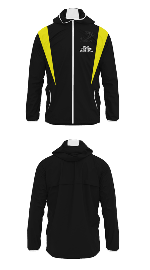 Windbreaker, Tulsa Twisters Basketball, Men's Basketball, Teamtime, Team time, sublimation, custom sports apparel, team uniforms, spirit wear, spiritwear, sports uniforms, custom shirts, team store, custom team store, fundraiser sports, apparel fundraiser