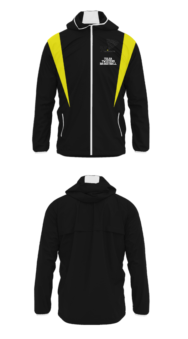 Windbreaker, Tulsa Twisters Basketball, Men's Basketball, Teamtime, Team time, sublimation, custom sports apparel, team uniforms, spirit wear, spiritwear, sports uniforms, custom shirts, team store, custom team store, fundraiser sports, apparel fundraiser