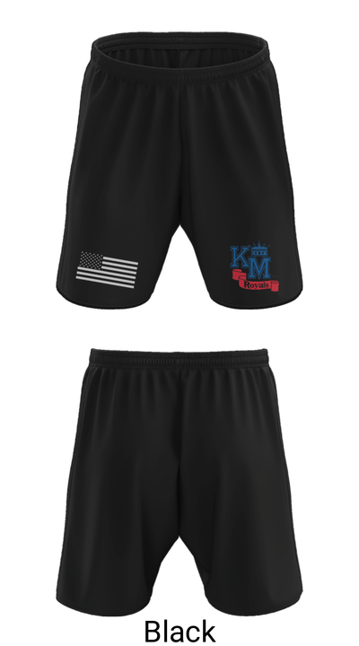 Kent-Meridian High School Basketball 68788503 Athletic Shorts With Pockets - 8