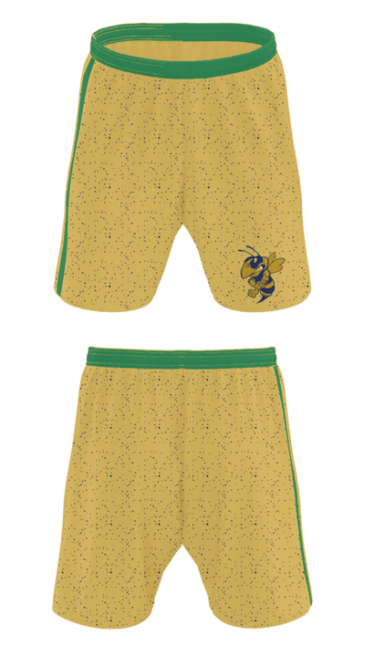 Kingfisher Middle School Wrestling 8097155 Athletic Shorts With Pockets - 22