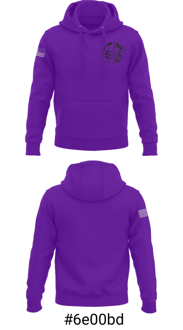 Hoodie, Shadow Hills Knights, Men's Basketball, Teamtime, Team time, sublimation, custom sports apparel, team uniforms, spirit wear, spiritwear, sports uniforms, custom shirts, team store, custom team store, fundraiser sports, apparel fundraiser