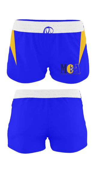 Women's Shorts, Mcintyre Comprehensive Academy, Spirit Store, Teamtime, Team time, sublimation, custom sports apparel, team uniforms, spirit wear, spiritwear, sports uniforms, custom shirts, team store, custom team store, fundraiser sports, apparel fundraiser