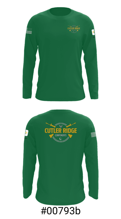 Cutler Ridge Components 70291236 Long Sleeve Performance Shirt - 18