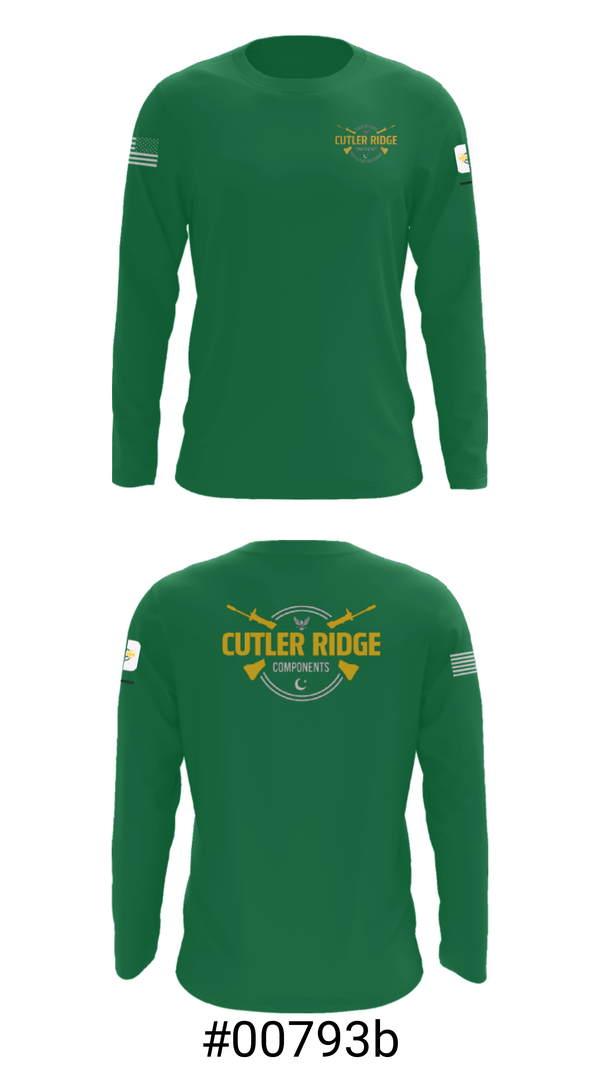 Long Sleeve Performance Shirt, Cutler Ridge Components, , Teamtime, Team time, sublimation, custom sports apparel, team uniforms, spirit wear, spiritwear, sports uniforms, custom shirts, team store, custom team store, fundraiser sports, apparel fundraiser