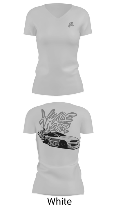 Whole Lotta 18700693 Women's Short Sleeve V-neck Shirt - 7