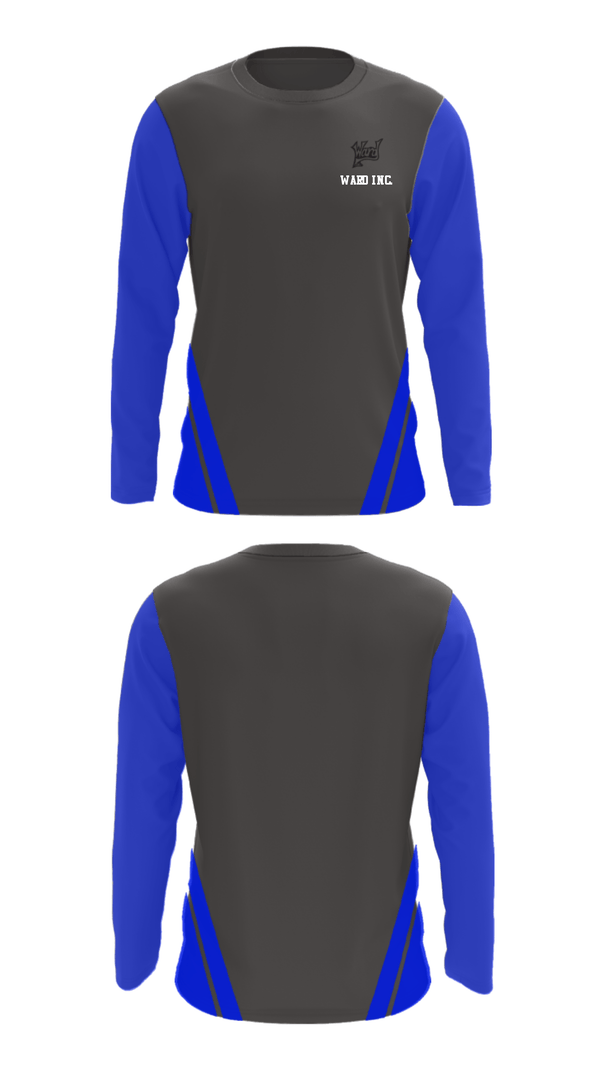 Long Sleeve Performance Shirt, WARD Inc., Men's Basketball, Teamtime, Team time, sublimation, custom sports apparel, team uniforms, spirit wear, spiritwear, sports uniforms, custom shirts, team store, custom team store, fundraiser sports, apparel fundraiser