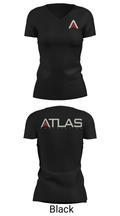 ATLAS 52779746 Women's Short Sleeve V-neck Shirt - 20