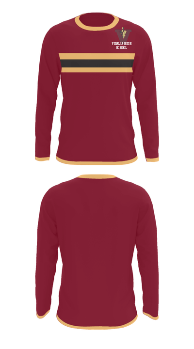 Vidalia High School 92003304 Long Sleeve Performance Shirt - 23