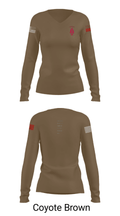 1st SFOD-D 3487936 Women's Long Sleeve V-neck Shirt - 15