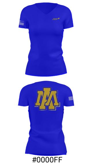 Women's Short Sleeve Vneck Shirt, Altoona-Midway Middle/High School, Spirit Store, Teamtime, Team time, sublimation, custom sports apparel, team uniforms, spirit wear, spiritwear, sports uniforms, custom shirts, team store, custom team store, fundraiser sports, apparel fundraiser