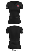 West Valley High School Wrestling 73080720 Women's Short Sleeve V-neck Shirt - 14