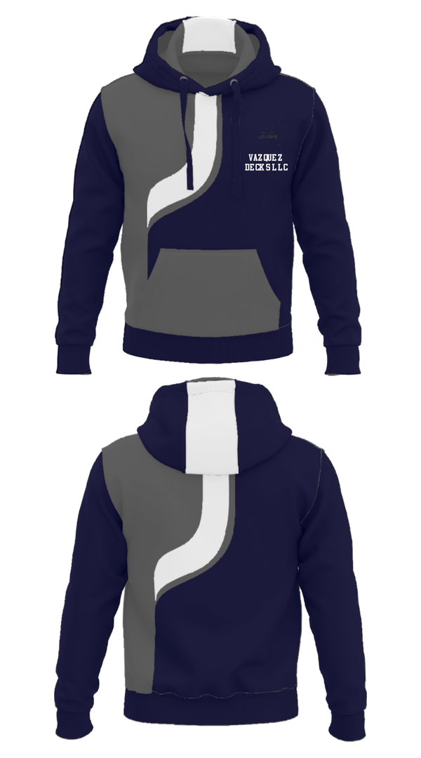 Hoodie, Vazquez Decks LLC, , Teamtime, Team time, sublimation, custom sports apparel, team uniforms, spirit wear, spiritwear, sports uniforms, custom shirts, team store, custom team store, fundraiser sports, apparel fundraiser