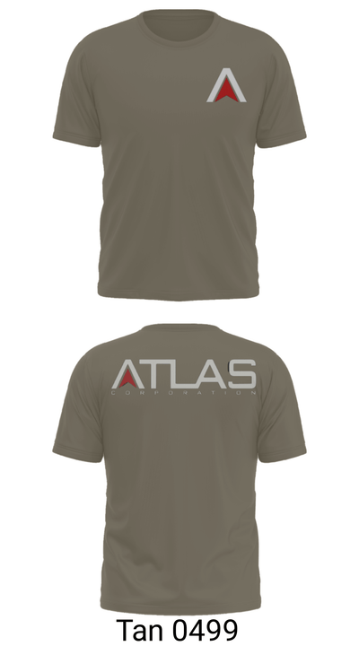 ATLAS 52779746 Short Sleeve Performance Shirt - 38