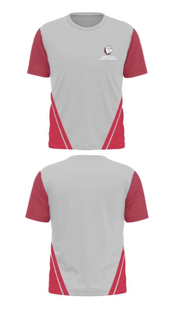 Short Sleeve Performance Shirt, Louisiana High School Basketball, Men's Basketball, Teamtime, Team time, sublimation, custom sports apparel, team uniforms, spirit wear, spiritwear, sports uniforms, custom shirts, team store, custom team store, fundraiser sports, apparel fundraiser