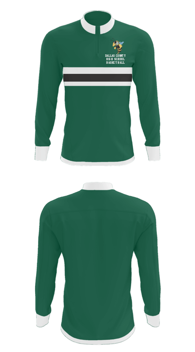 Dallas County High School Basketball 55254763 Quarter Zip Jacket - 31