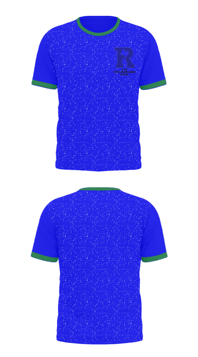 Rice Intermediate/Middle School 93980660 Short Sleeve Performance Shirt - 35