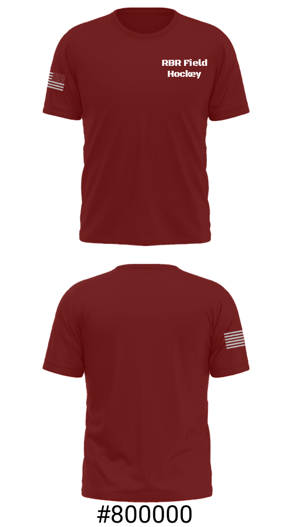 Short Sleeve Performance Shirt, RBR Field Hockey, Field Hockey, Teamtime, Team time, sublimation, custom sports apparel, team uniforms, spirit wear, spiritwear, sports uniforms, custom shirts, team store, custom team store, fundraiser sports, apparel fundraiser