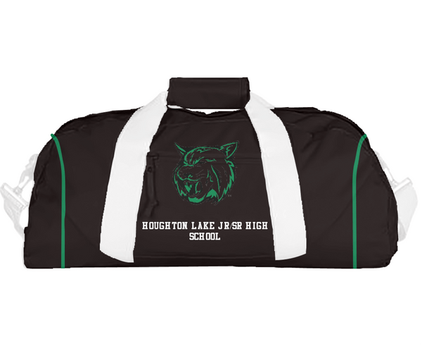 Duffle Bag, Houghton Lake Jr/Sr High School, Spirit Store, Teamtime, Team time, sublimation, custom sports apparel, team uniforms, spirit wear, spiritwear, sports uniforms, custom shirts, team store, custom team store, fundraiser sports, apparel fundraiser
