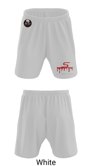 Athletic Shorts With Pockets, GetShitDone, E-Sports, Teamtime, Team time, sublimation, custom sports apparel, team uniforms, spirit wear, spiritwear, sports uniforms, custom shirts, team store, custom team store, fundraiser sports, apparel fundraiser