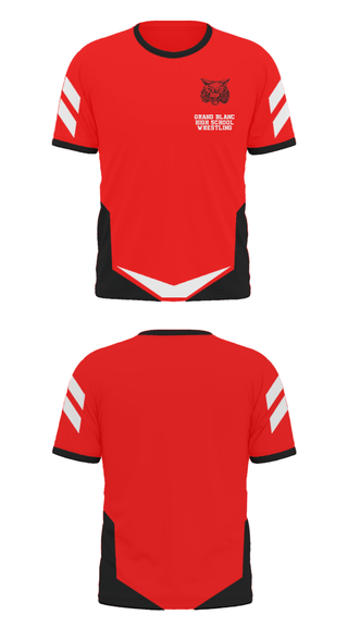 Short Sleeve Performance Polo, Grand Blanc High School Wrestling, Wrestling, Teamtime, Team time, sublimation, custom sports apparel, team uniforms, spirit wear, spiritwear, sports uniforms, custom shirts, team store, custom team store, fundraiser sports, apparel fundraiser