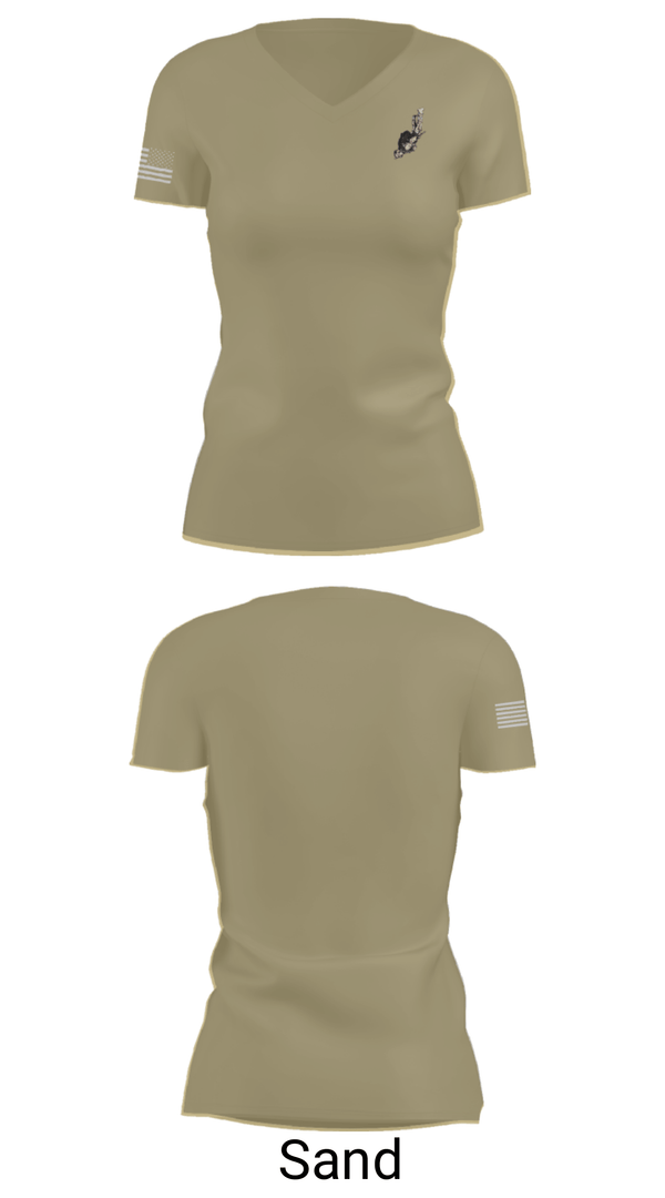 Women's Short Sleeve Vneck Shirt, , Marines, Teamtime, Team time, sublimation, custom sports apparel, team uniforms, spirit wear, spiritwear, sports uniforms, custom shirts, team store, custom team store, fundraiser sports, apparel fundraiser