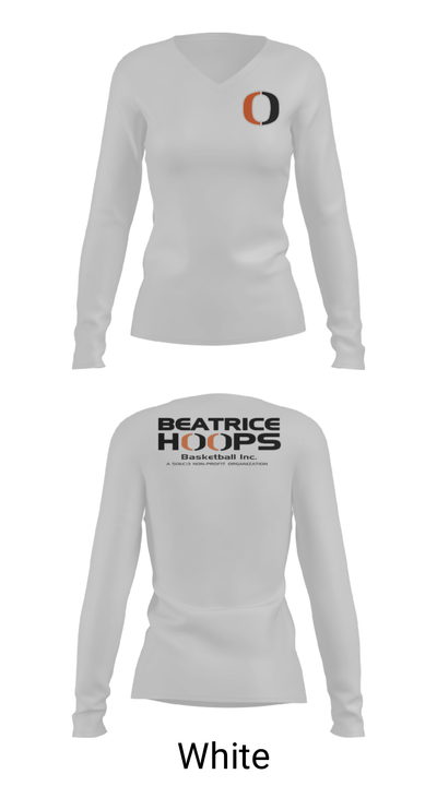 Beatrice Hoops 34616113 Women's Long Sleeve V-neck Shirt - 6