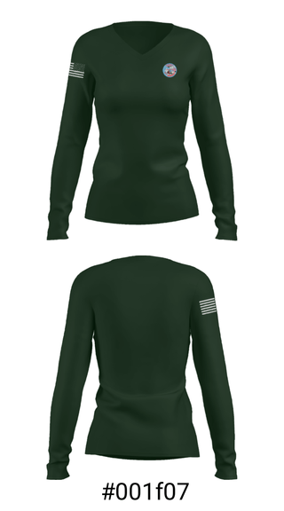 Women's Long Sleeve Vneck Shirt, El Tripletazo NC foodtruck, , Teamtime, Team time, sublimation, custom sports apparel, team uniforms, spirit wear, spiritwear, sports uniforms, custom shirts, team store, custom team store, fundraiser sports, apparel fundraiser