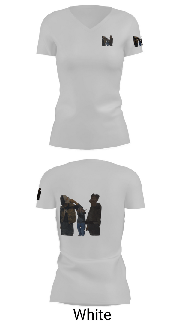 Women's Short Sleeve Vneck Shirt, DHK Entertainment, , Teamtime, Team time, sublimation, custom sports apparel, team uniforms, spirit wear, spiritwear, sports uniforms, custom shirts, team store, custom team store, fundraiser sports, apparel fundraiser