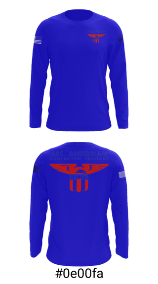 Long Sleeve Performance Shirt, All American Convention Service, , Teamtime, Team time, sublimation, custom sports apparel, team uniforms, spirit wear, spiritwear, sports uniforms, custom shirts, team store, custom team store, fundraiser sports, apparel fundraiser