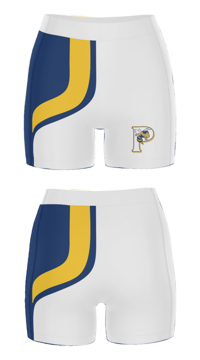 Pelham City Middle School 68230348 Women's Compression Shorts - 27