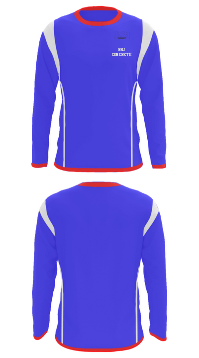 RBJ Concrete 52561308 Long Sleeve Performance Shirt - 29