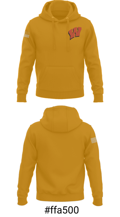 Warren High School Basketball 4245310 Hoodie - 17