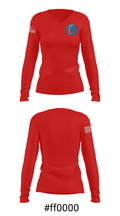 GV Christian School 7069344 Women's Long Sleeve V-neck Shirt - 20