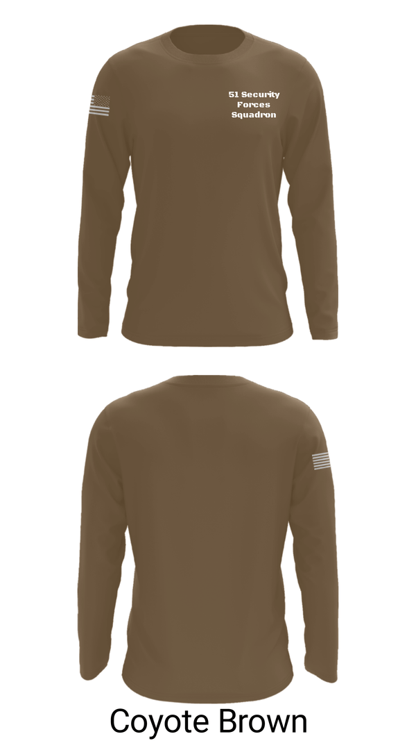 Long Sleeve Performance Shirt, 51 Security Forces Squadron, , Teamtime, Team time, sublimation, custom sports apparel, team uniforms, spirit wear, spiritwear, sports uniforms, custom shirts, team store, custom team store, fundraiser sports, apparel fundraiser