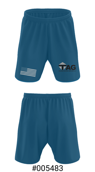 TAG MOLDING MACHINE SERVICES LLC. 35642431 Athletic Shorts With Pockets - 15