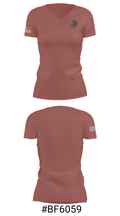 Eastmont School 94335484 Women's Short Sleeve V-neck Shirt - 21