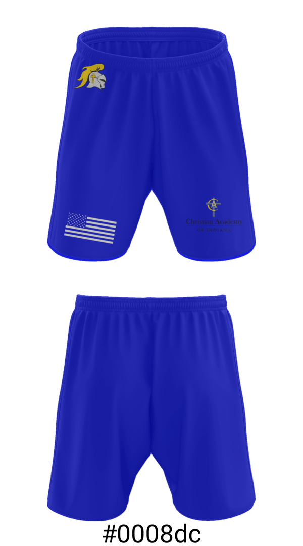 Athletic Shorts With Pockets, Christian Academy of Indiana, Spirit Store, Teamtime, Team time, sublimation, custom sports apparel, team uniforms, spirit wear, spiritwear, sports uniforms, custom shirts, team store, custom team store, fundraiser sports, apparel fundraiser