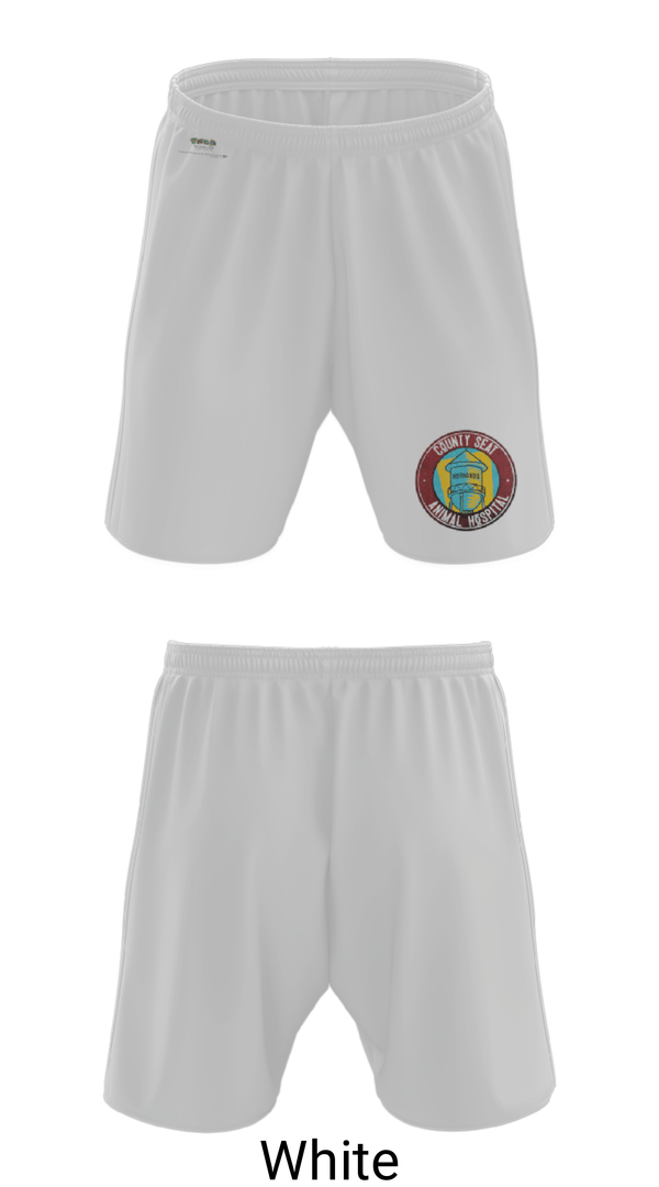 Athletic Shorts With Pockets, County Seat Animal HospitalCounty Seat Animal Hospital, , Teamtime, Team time, sublimation, custom sports apparel, team uniforms, spirit wear, spiritwear, sports uniforms, custom shirts, team store, custom team store, fundraiser sports, apparel fundraiser