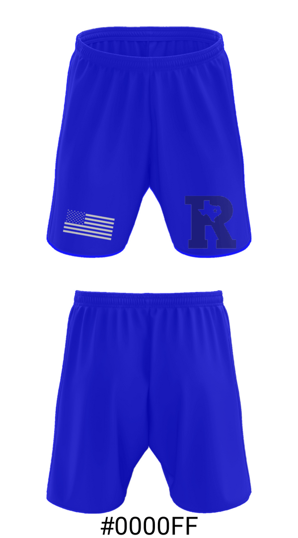 Athletic Shorts With Pockets, Rice Intermediate/Middle School, Spirit Store, Teamtime, Team time, sublimation, custom sports apparel, team uniforms, spirit wear, spiritwear, sports uniforms, custom shirts, team store, custom team store, fundraiser sports, apparel fundraiser