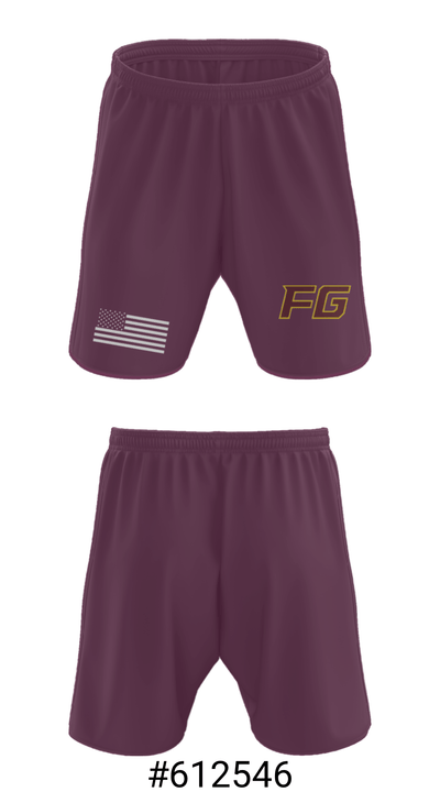 Fort Gratiot Middle School Wrestling 84707959 Athletic Shorts With Pockets - 15