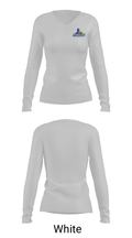 Stillwater High School 43582688 Women's Long Sleeve V-neck Shirt - 6