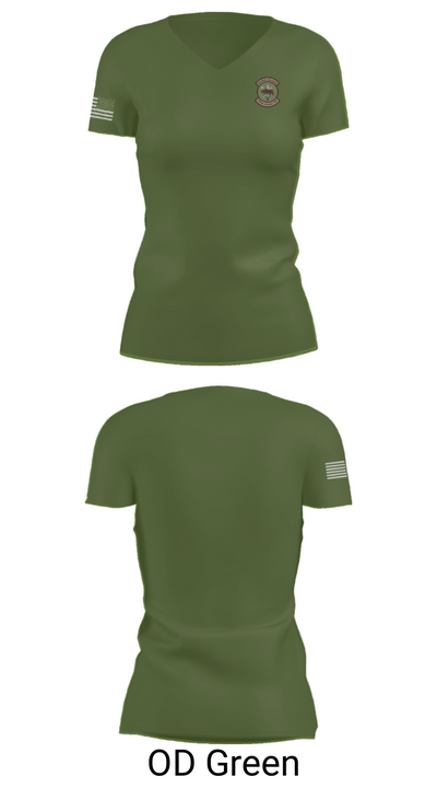 San Diego Special Operations Team 78674894 Women's Short Sleeve V-neck Shirt - 28