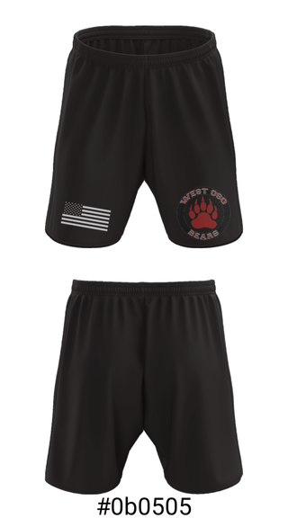 Athletic Shorts With Pockets, West Oso High School, Men's Basketball, Teamtime, Team time, sublimation, custom sports apparel, team uniforms, spirit wear, spiritwear, sports uniforms, custom shirts, team store, custom team store, fundraiser sports, apparel fundraiser