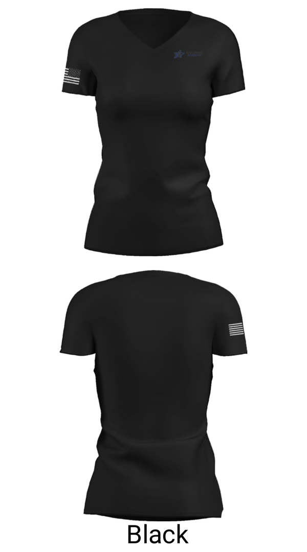 Women's Short Sleeve Vneck Shirt, Rock Sports Academy, Men's Basketball, Teamtime, Team time, sublimation, custom sports apparel, team uniforms, spirit wear, spiritwear, sports uniforms, custom shirts, team store, custom team store, fundraiser sports, apparel fundraiser