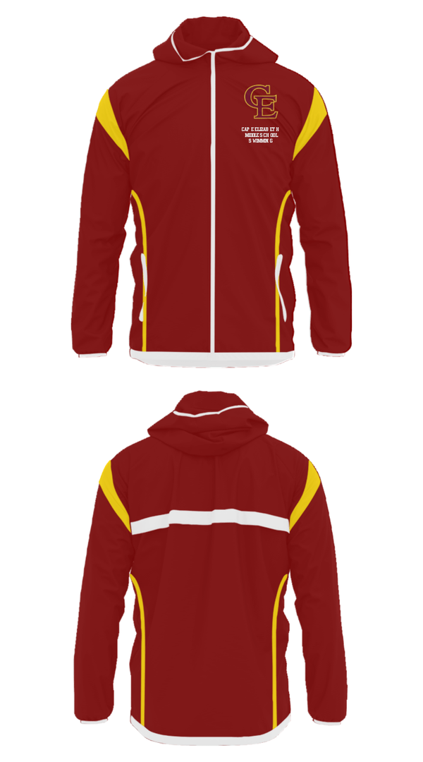 Windbreaker, Cape Elizabeth Middle School Swimming, Swimming, Teamtime, Team time, sublimation, custom sports apparel, team uniforms, spirit wear, spiritwear, sports uniforms, custom shirts, team store, custom team store, fundraiser sports, apparel fundraiser